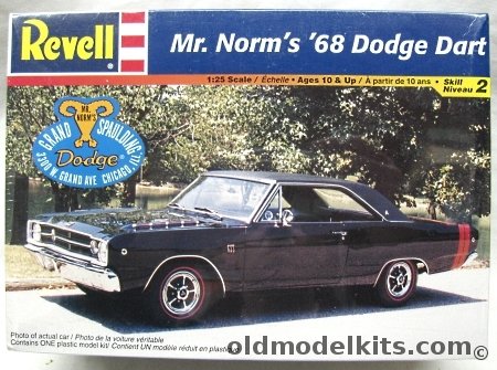 Revell 1/25 Mr. Norm's 1968 Dodge Dart, 85-7667 plastic model kit